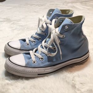 Converse high top shoes size 7